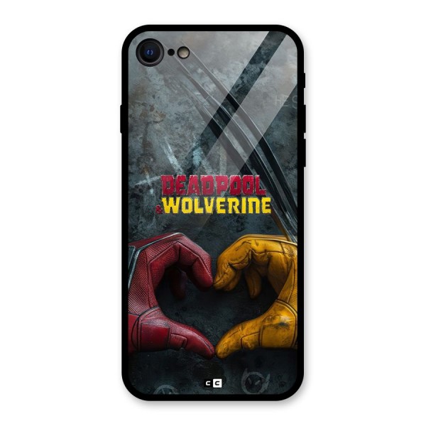 Wade Love Logan Glass Back Case for iPhone SE 2022