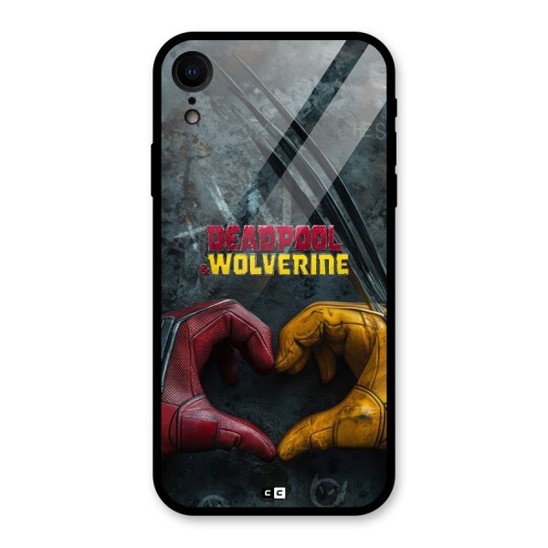 Wade Love Logan Glass Back Case for iPhone XR