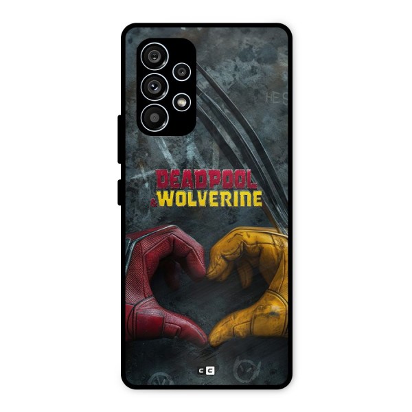 Wade Love Logan Metal Back Case for Galaxy A53 5G
