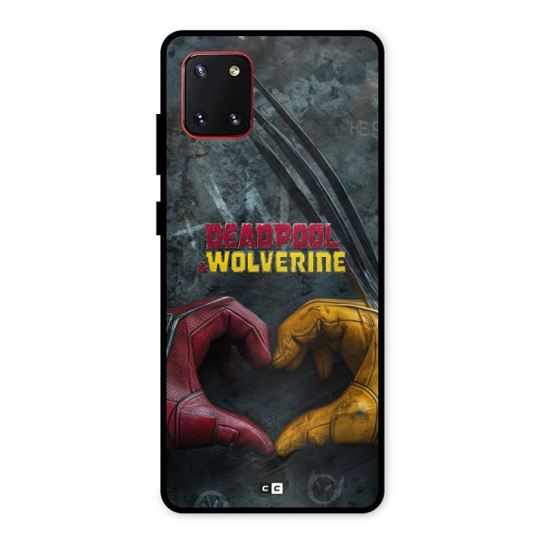 Wade Love Logan Metal Back Case for Galaxy Note 10 Lite