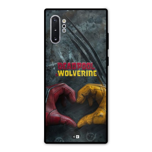Wade Love Logan Metal Back Case for Galaxy Note 10 Plus