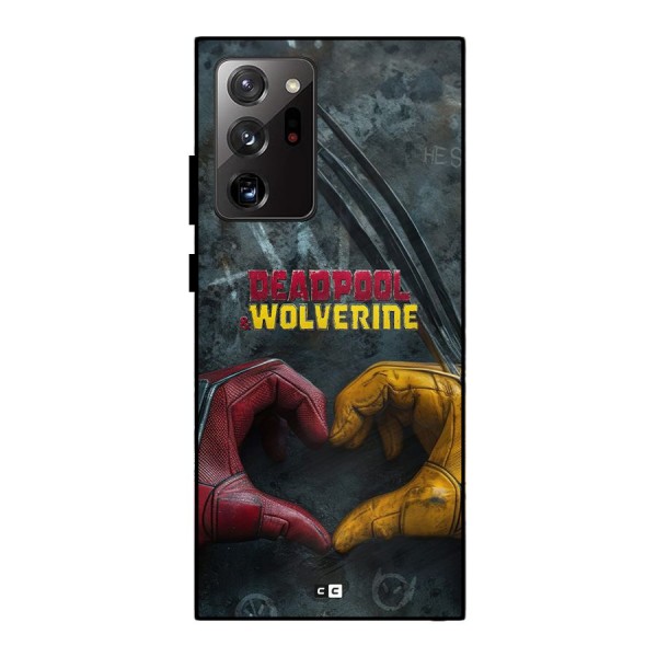 Wade Love Logan Metal Back Case for Galaxy Note 20 Ultra