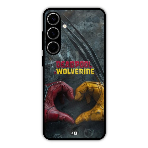 Wade Love Logan Metal Back Case for Galaxy S24 Plus
