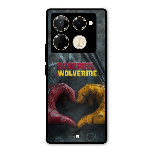 Wade Love Logan Metal Back Case for Infinix Note 40 Pro