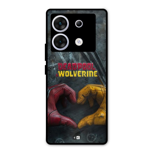Wade Love Logan Metal Back Case for Infinix Zero 30 5G