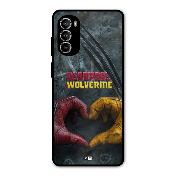 Wade Love Logan Metal Back Case for Moto G82