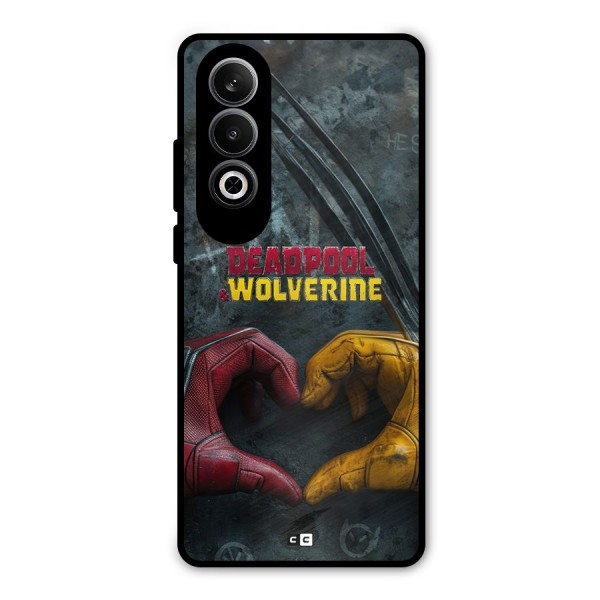 Wade Love Logan Metal Back Case for OnePlus Nord CE4