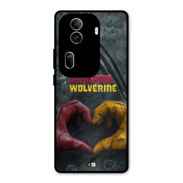 Wade Love Logan Metal Back Case for Oppo Reno11 Pro 5G