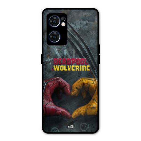 Wade Love Logan Metal Back Case for Oppo Reno7 5G