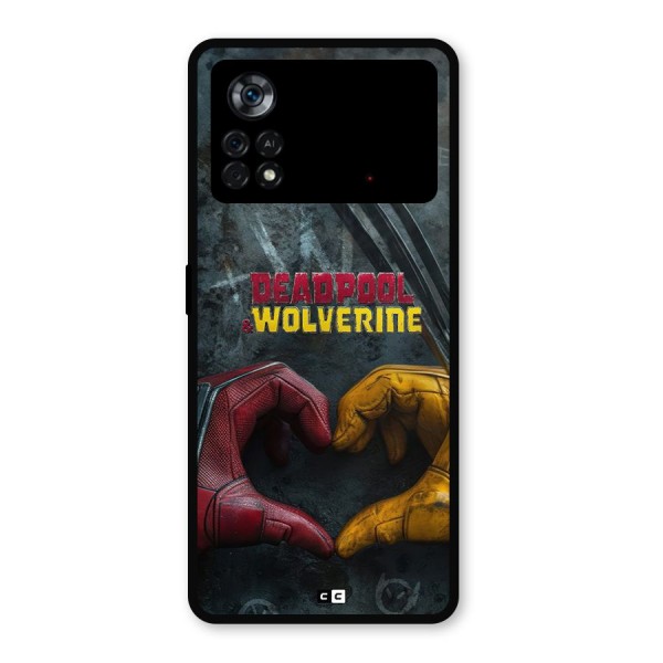 Wade Love Logan Metal Back Case for Poco X4 Pro 5G