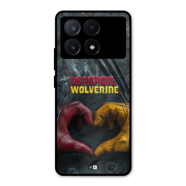 Wade Love Logan Metal Back Case for Poco X6 Pro