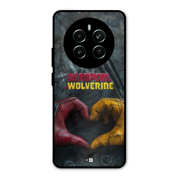 Wade Love Logan Metal Back Case for Realme 12 Pro Plus