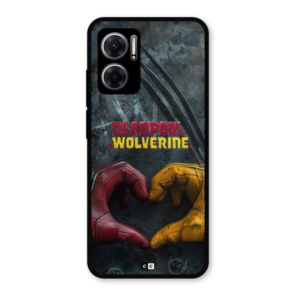 Wade Love Logan Metal Back Case for Redmi 11 Prime 5G