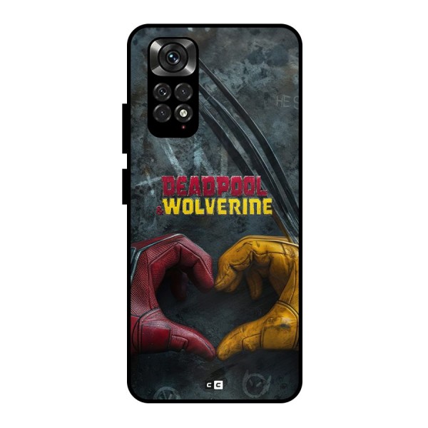 Wade Love Logan Metal Back Case for Redmi Note 11 Pro