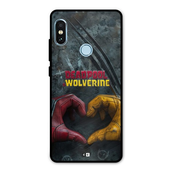 Wade Love Logan Metal Back Case for Redmi Note 5 Pro