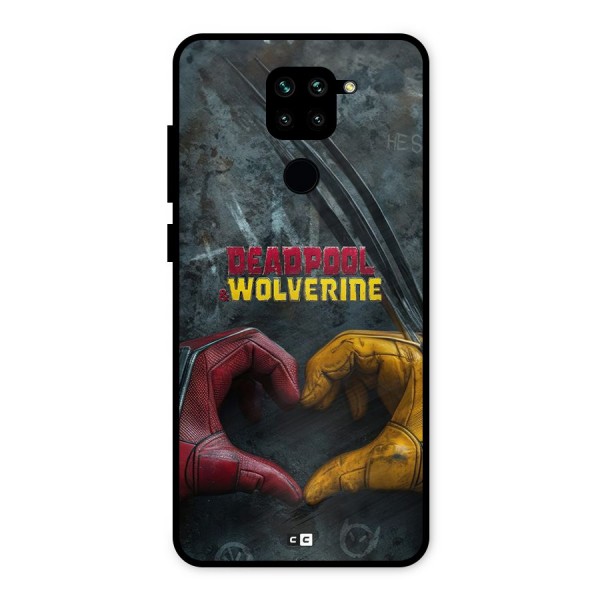 Wade Love Logan Metal Back Case for Redmi Note 9