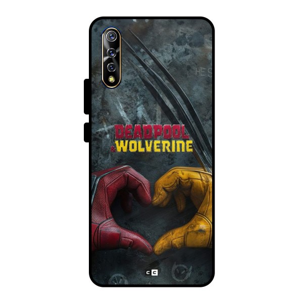 Wade Love Logan Metal Back Case for Vivo S1