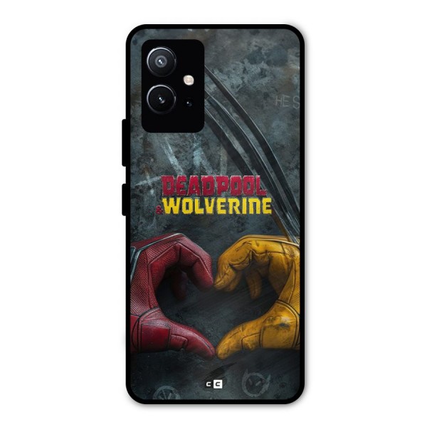 Wade Love Logan Metal Back Case for Vivo T1 5G