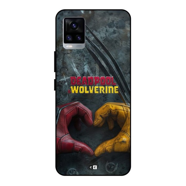 Wade Love Logan Metal Back Case for Vivo V20