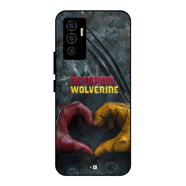 Wade Love Logan Metal Back Case for Vivo V23e