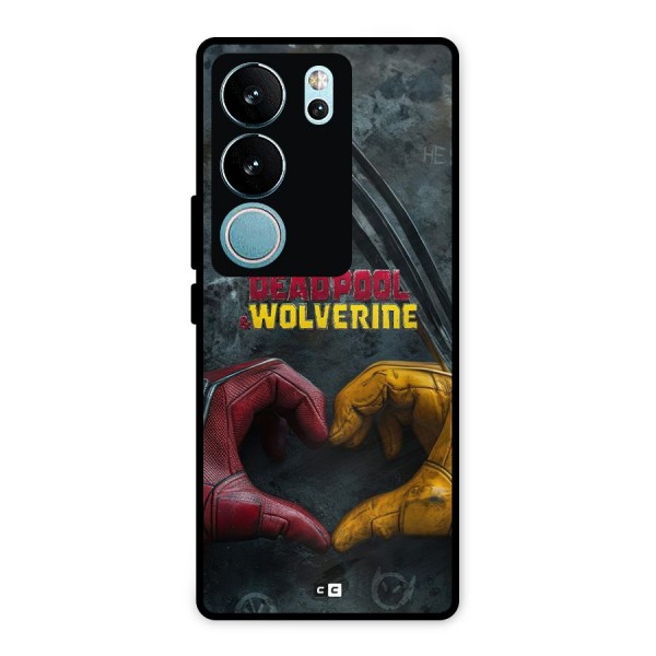 Wade Love Logan Metal Back Case for Vivo V29