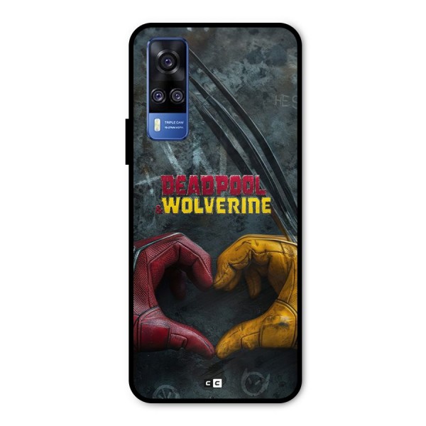 Wade Love Logan Metal Back Case for Vivo Y51A
