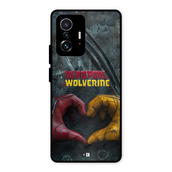 Wade Love Logan Metal Back Case for Xiaomi 11T Pro