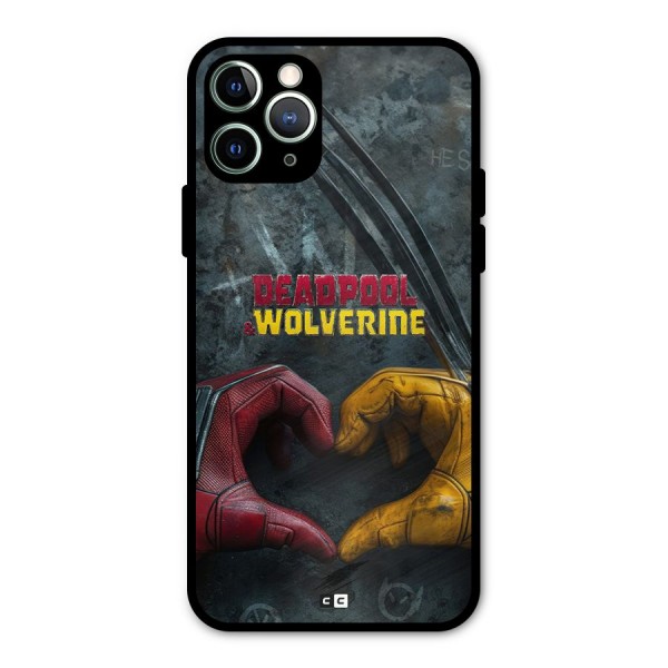 Wade Love Logan Metal Back Case for iPhone 11 Pro Max