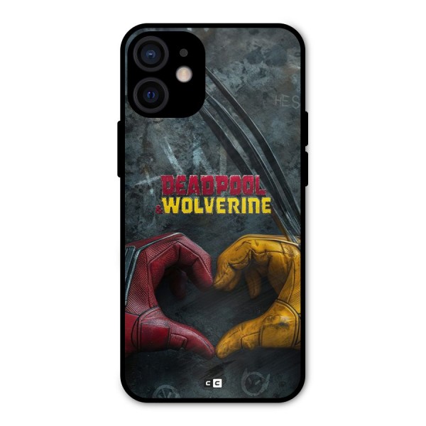 Wade Love Logan Metal Back Case for iPhone 12 Mini