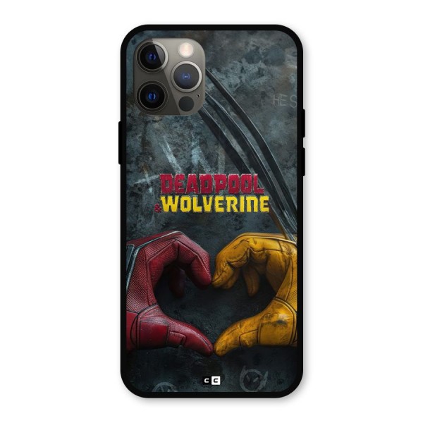 Wade Love Logan Metal Back Case for iPhone 12 Pro