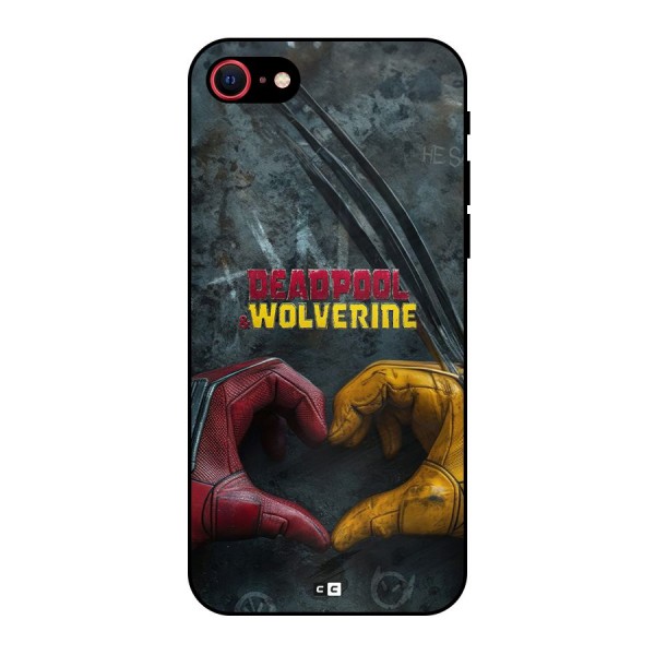 Wade Love Logan Metal Back Case for iPhone SE 2022