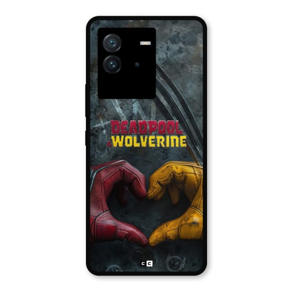 Wade Love Logan Metal Back Case for iQOO Neo 6 5G