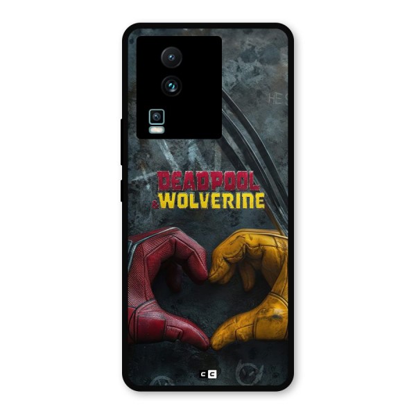 Wade Love Logan Metal Back Case for iQOO Neo 7 Pro