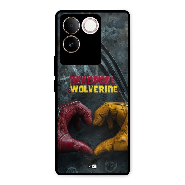 Wade Love Logan Metal Back Case for iQOO Z7 Pro