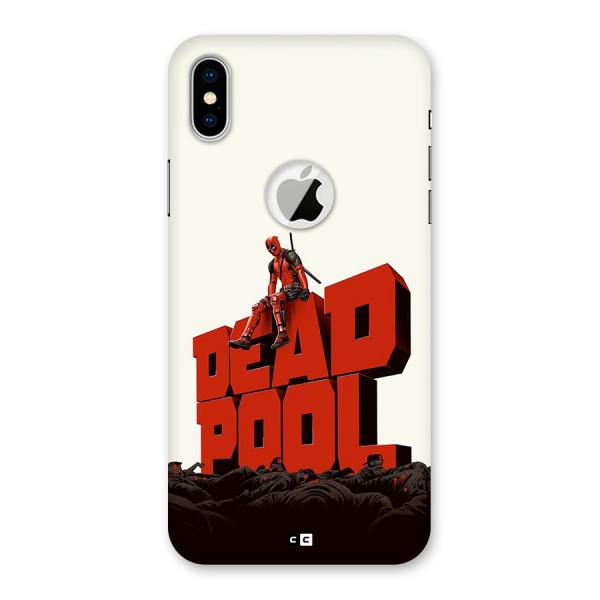 Wade Watching Back Case for iPhone X Logo Cut