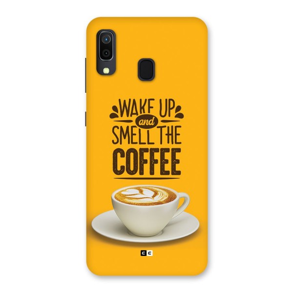 Wake Up Coffee Back Case for Galaxy A20