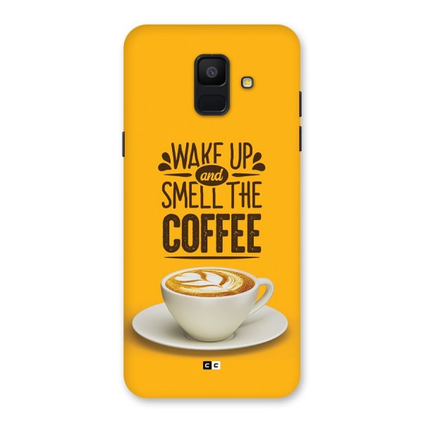 Wake Up Coffee Back Case for Galaxy A6 (2018)