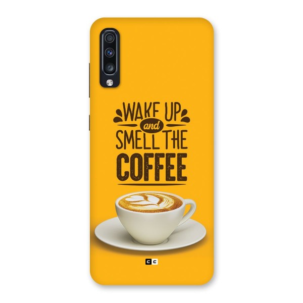 Wake Up Coffee Back Case for Galaxy A70