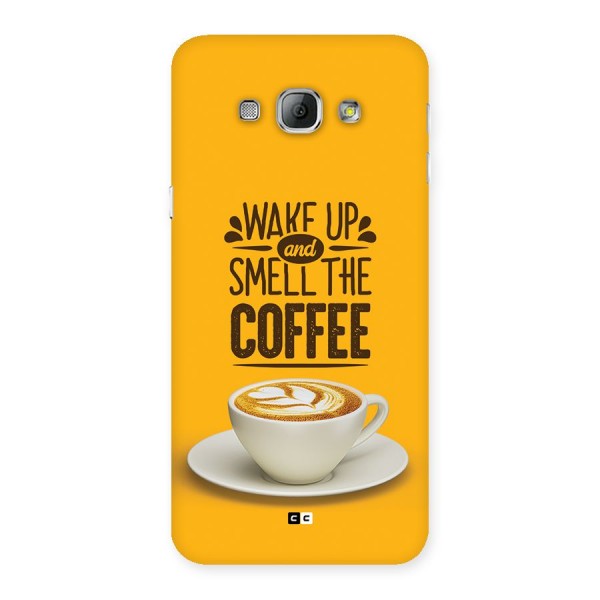 Wake Up Coffee Back Case for Galaxy A8