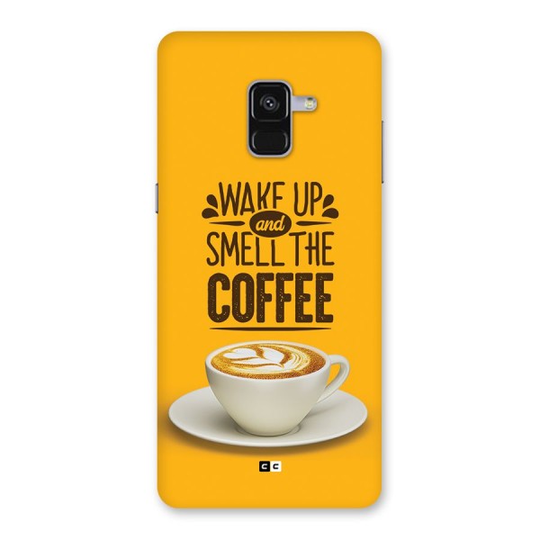 Wake Up Coffee Back Case for Galaxy A8 Plus
