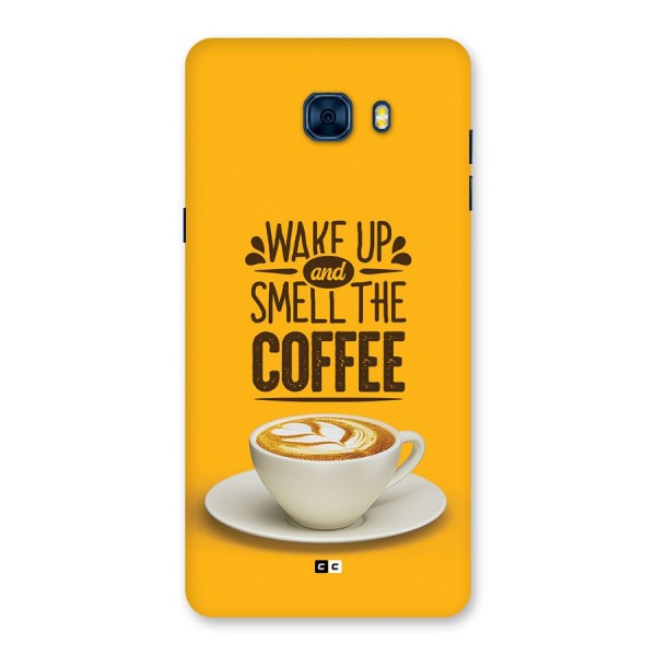 Wake Up Coffee Back Case for Galaxy C7 Pro