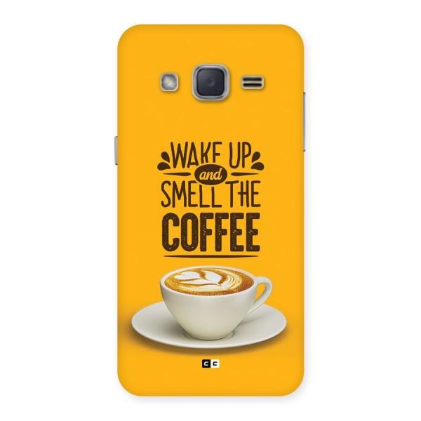 Wake Up Coffee Back Case for Galaxy J2
