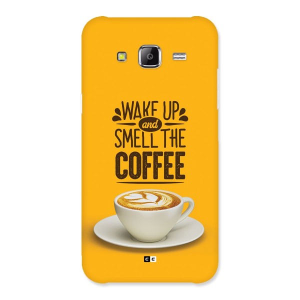 Wake Up Coffee Back Case for Galaxy J5