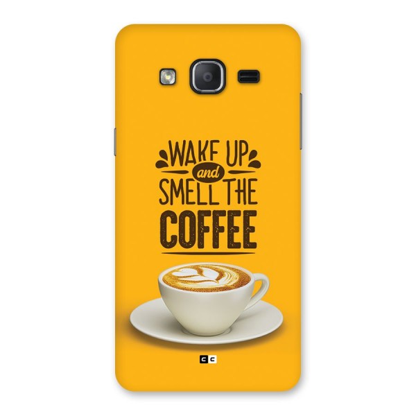 Wake Up Coffee Back Case for Galaxy On7 Pro