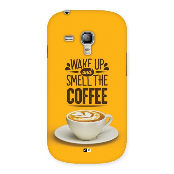 Wake Up Coffee Back Case for Galaxy S3 Mini
