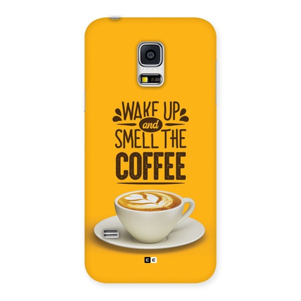 Wake Up Coffee Back Case for Galaxy S5 Mini