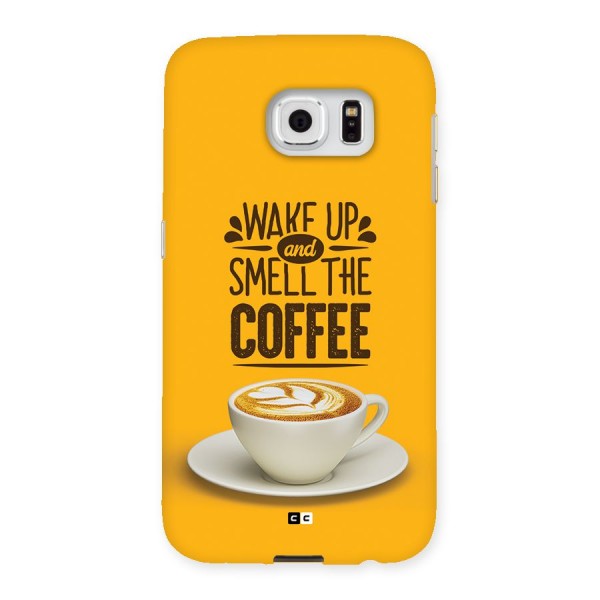Wake Up Coffee Back Case for Galaxy S6