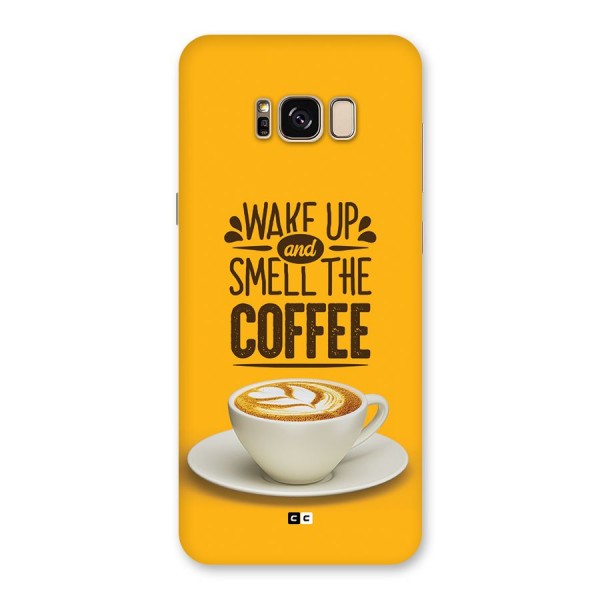 Wake Up Coffee Back Case for Galaxy S8 Plus