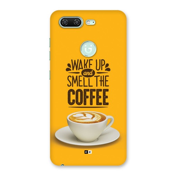 Wake Up Coffee Back Case for Gionee S10