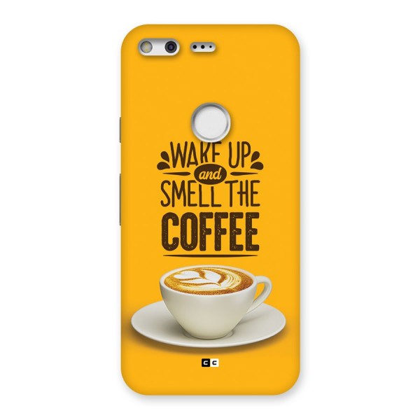 Wake Up Coffee Back Case for Google Pixel